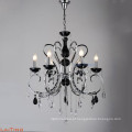 Zinc alloy indian modern crystal hanging chandelier for sale LT-85504